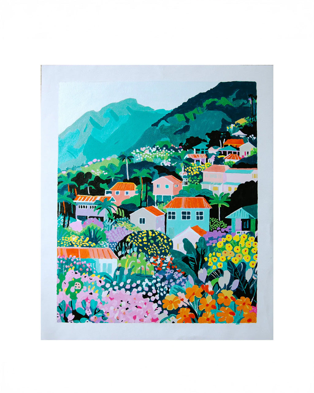 Flower Market Paint By Numbers - Honolulu