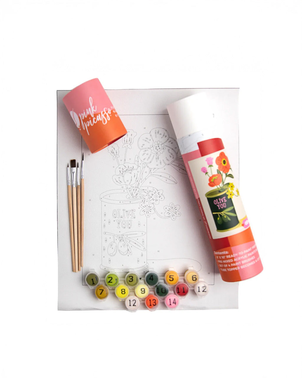 Paint By Numbers - Olive You