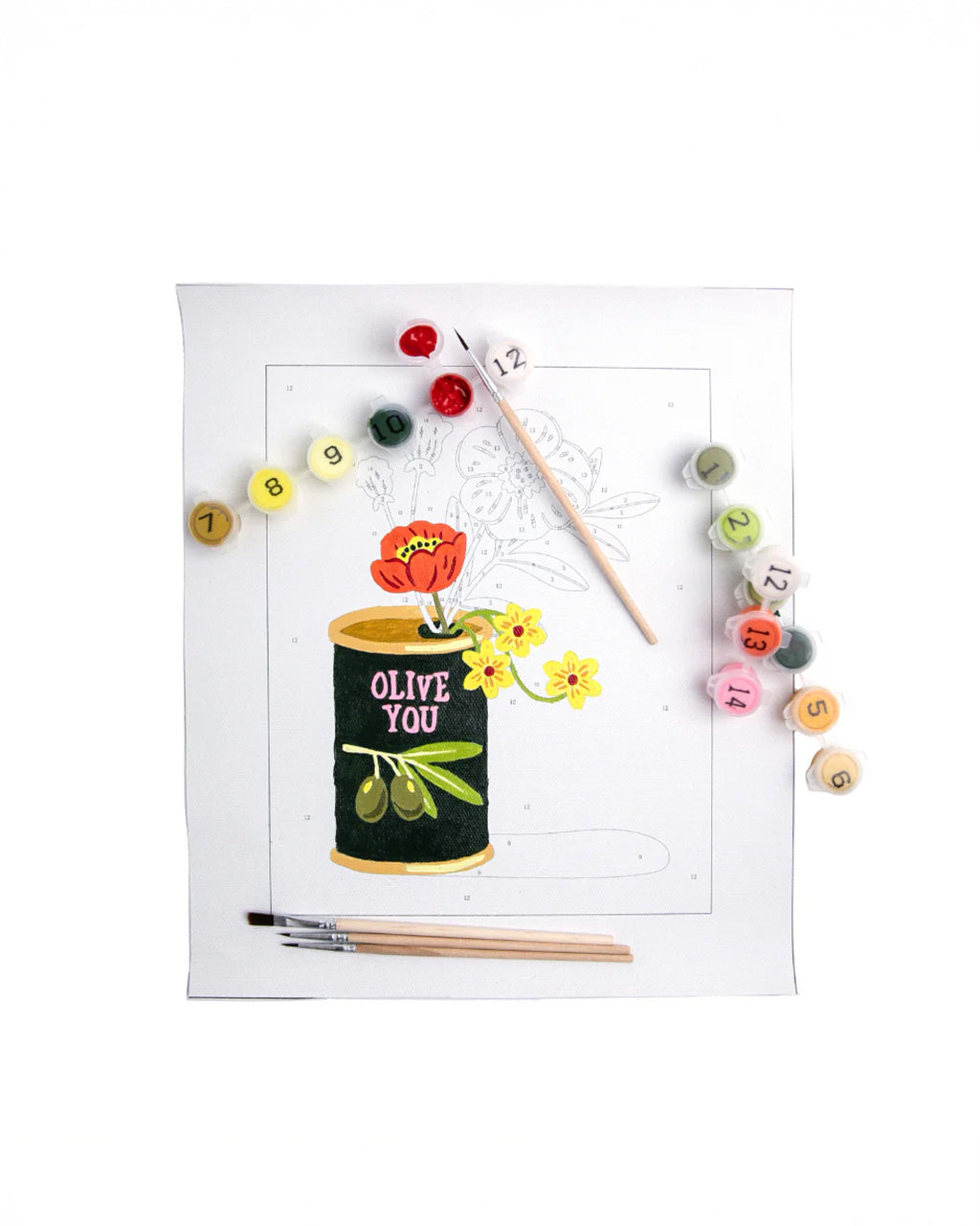 Paint By Numbers - Olive You