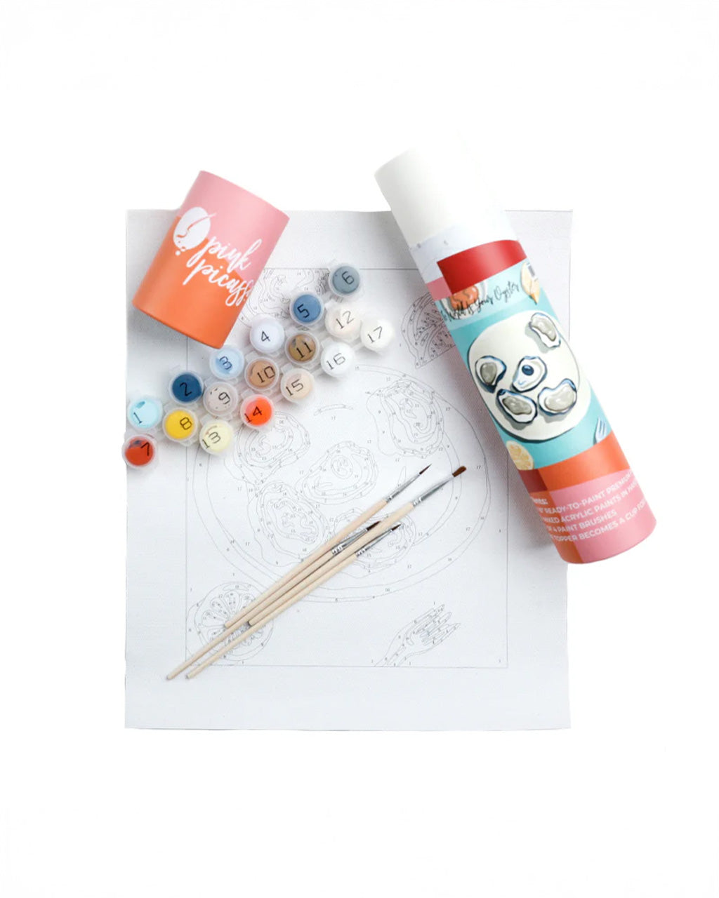 Paint By Numbers - The World Is Your Oyster