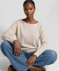 Basic Cashmere Boatneck Sweater