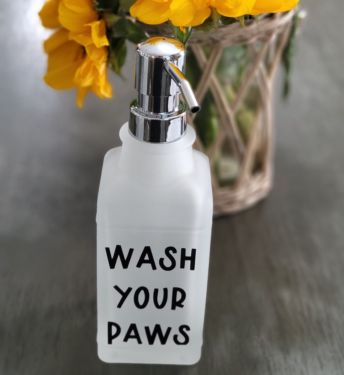 Stoneware Hand Soap Dispenser