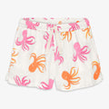 Kids cotton gauze beach short in octopus pals