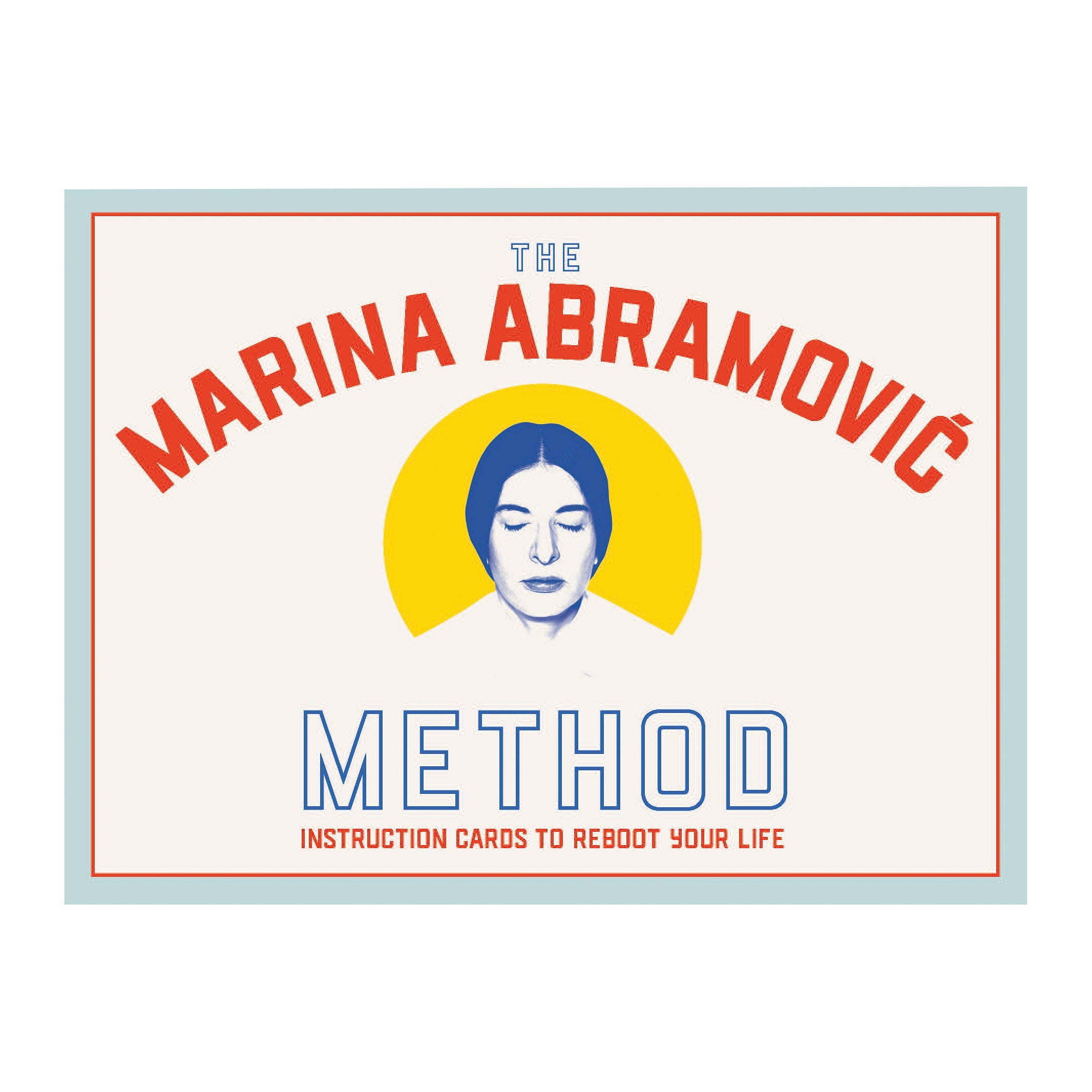 The Marina Abramovic Method Instruction Cards