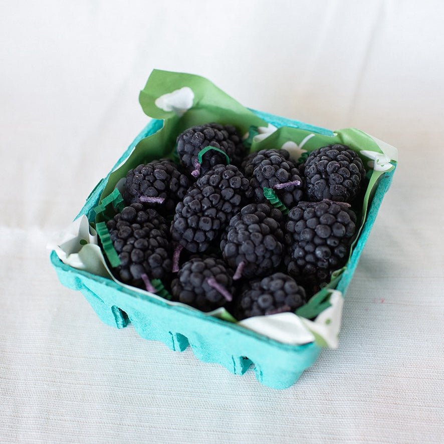 Beeswax Blackberry Birthday Candles by Happy Organics