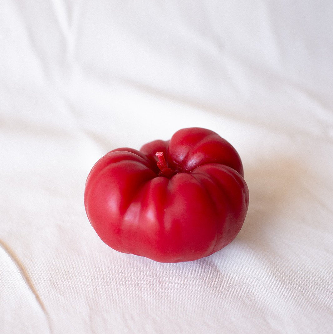 Heirloom Tomato Beeswax Candle by Happy Organics