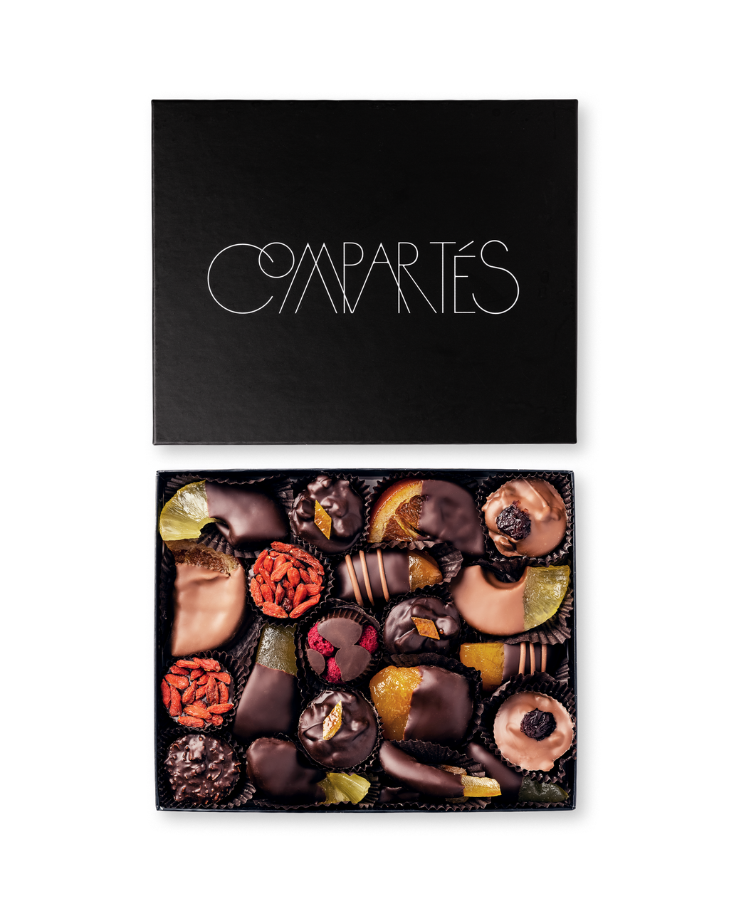 Chocolate Fruits Assorted Chocolates Gift Box - Red Palms