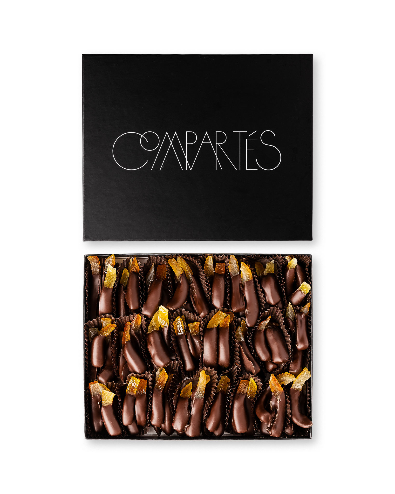 Chocolate Dipped Orange Peels Gift Box