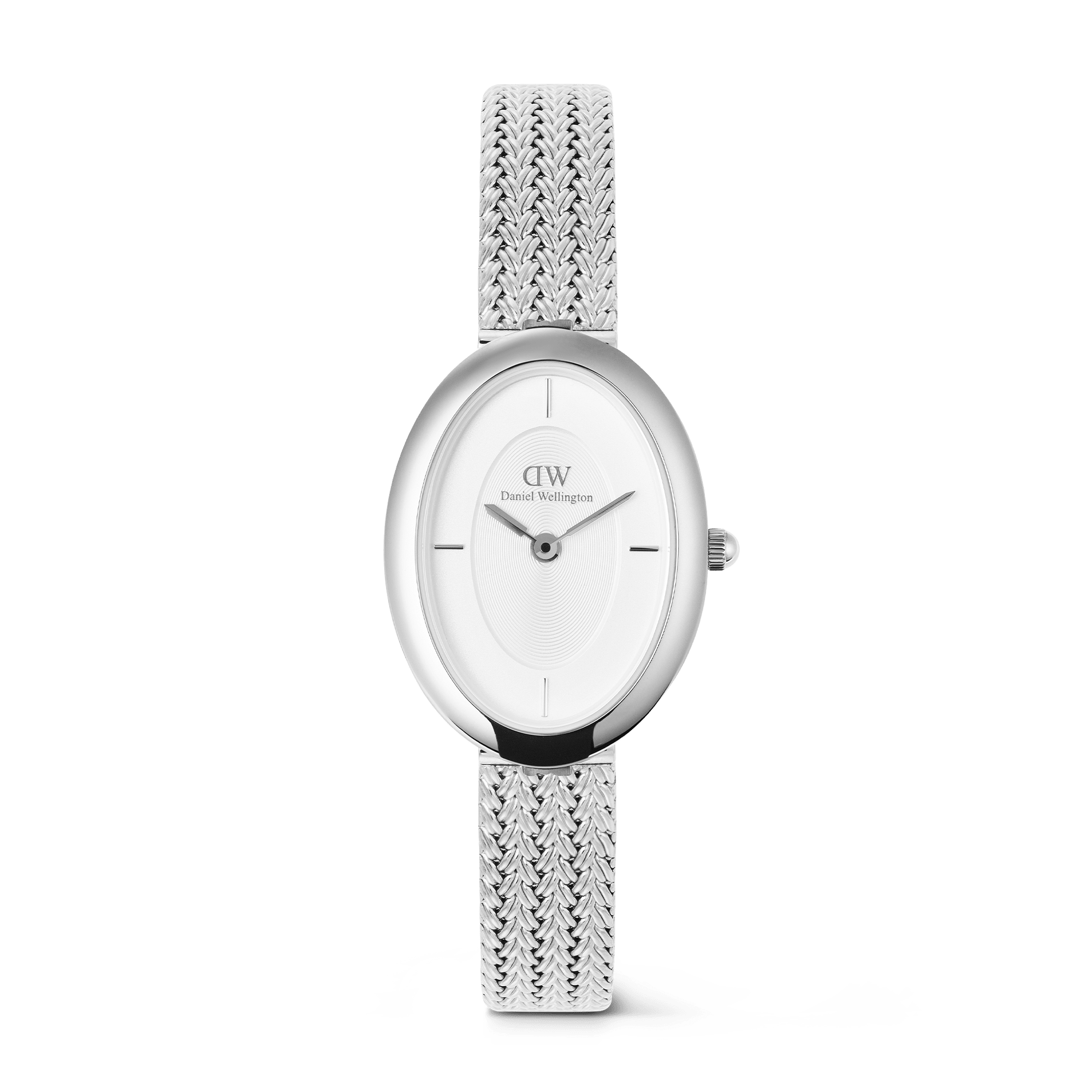 Juliette Braided Mesh White Sunray Silver