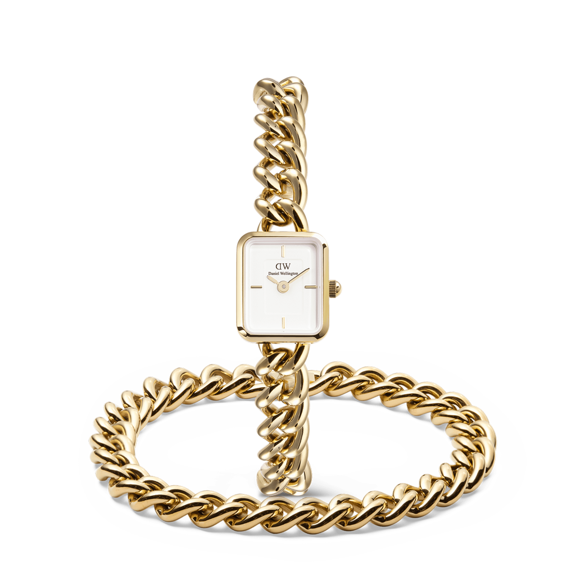 Jolie Chain & Chunky Chain Bracelet Set
