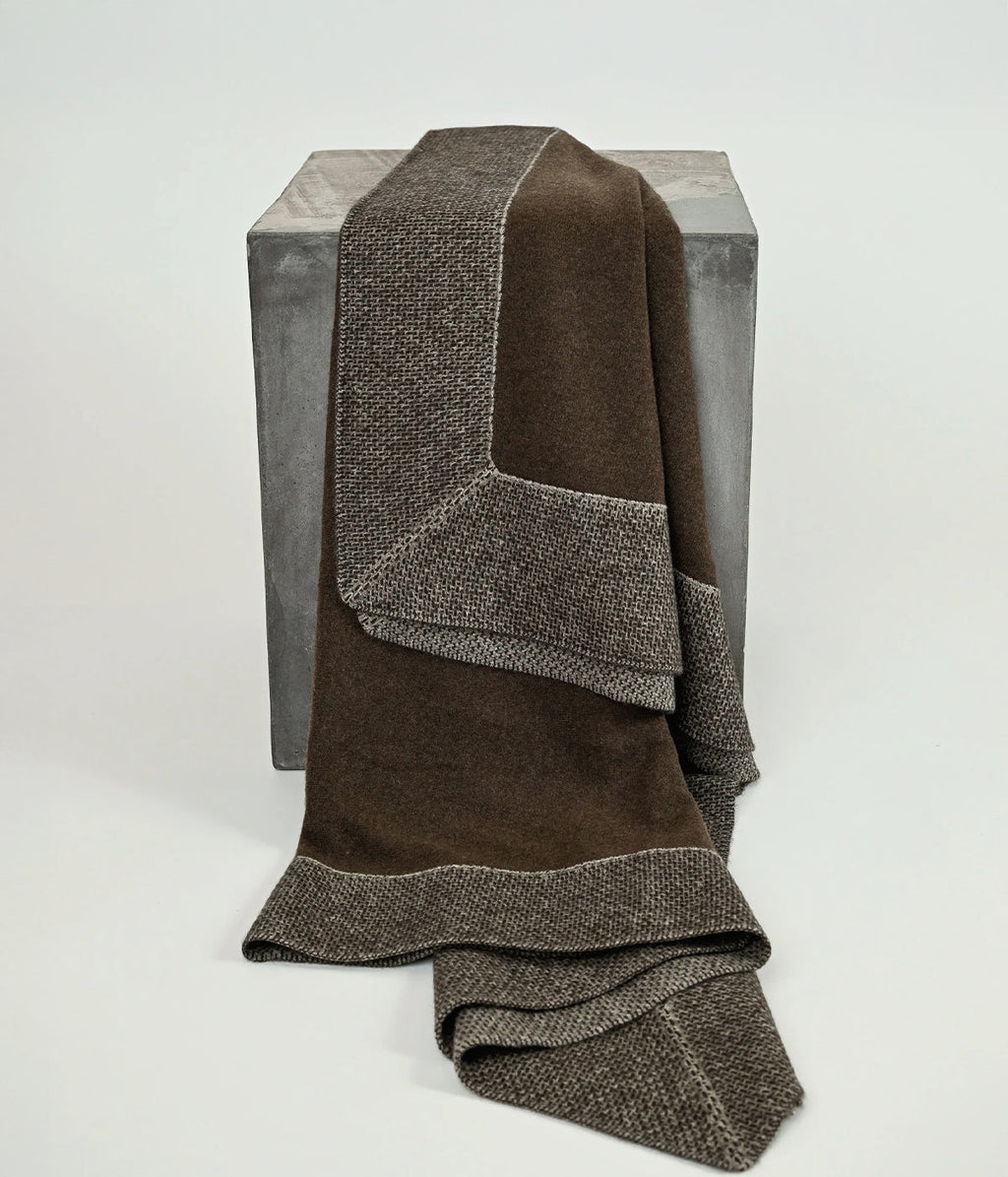 Chuluu Jersey Knit Yak Down Throw