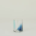 Hand Blown Tumbler - Peacock/Sky