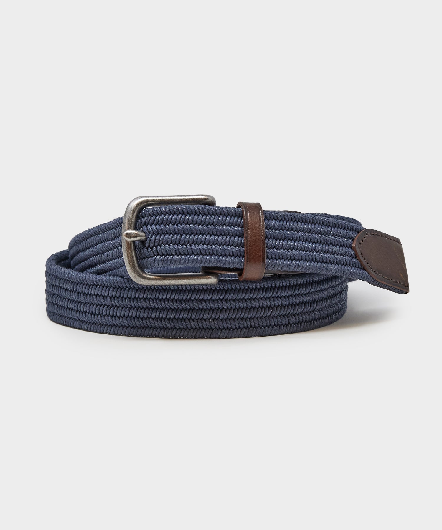 Cotton Stretch Braided Belt