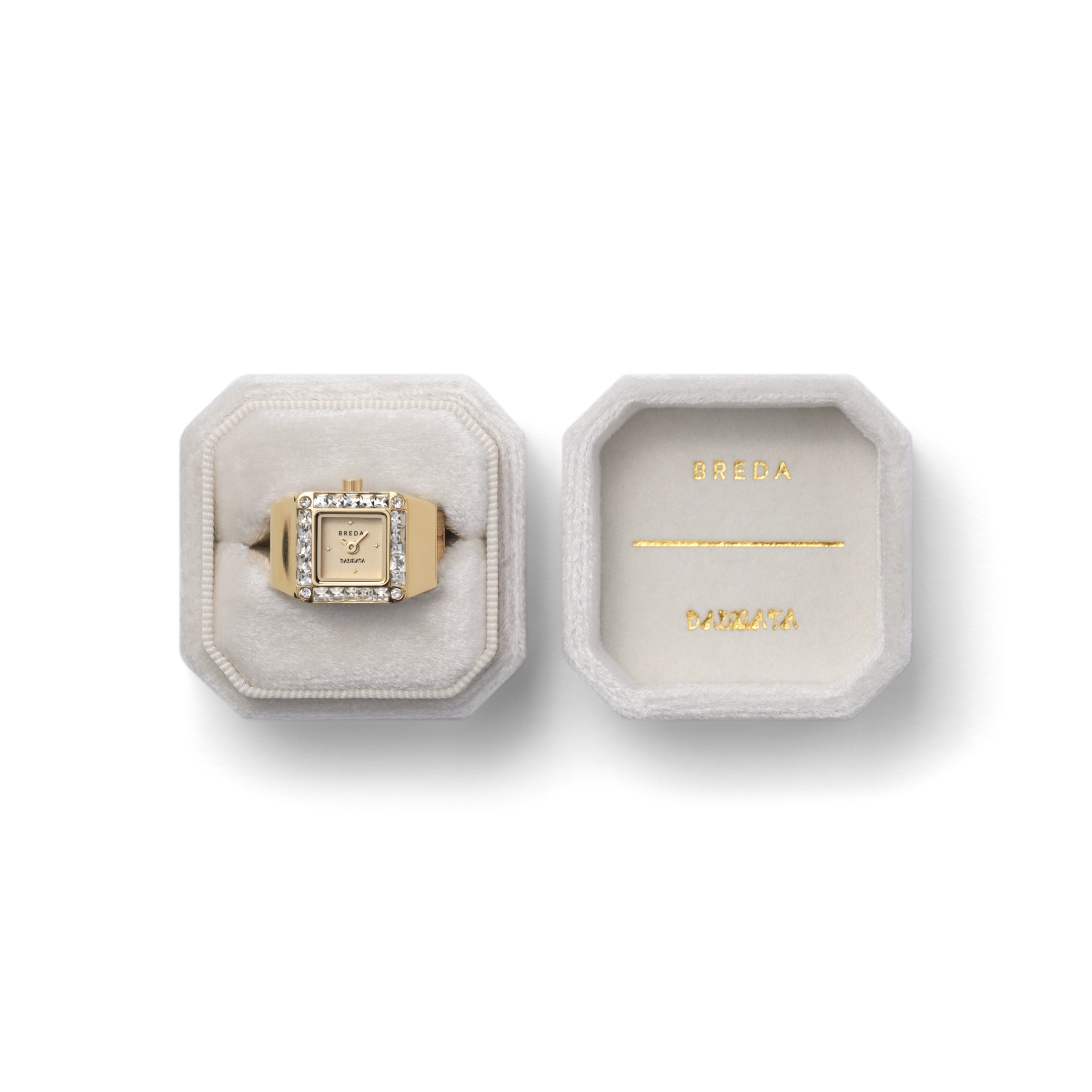 BREDA _ DALMATA Time Ring - Gold