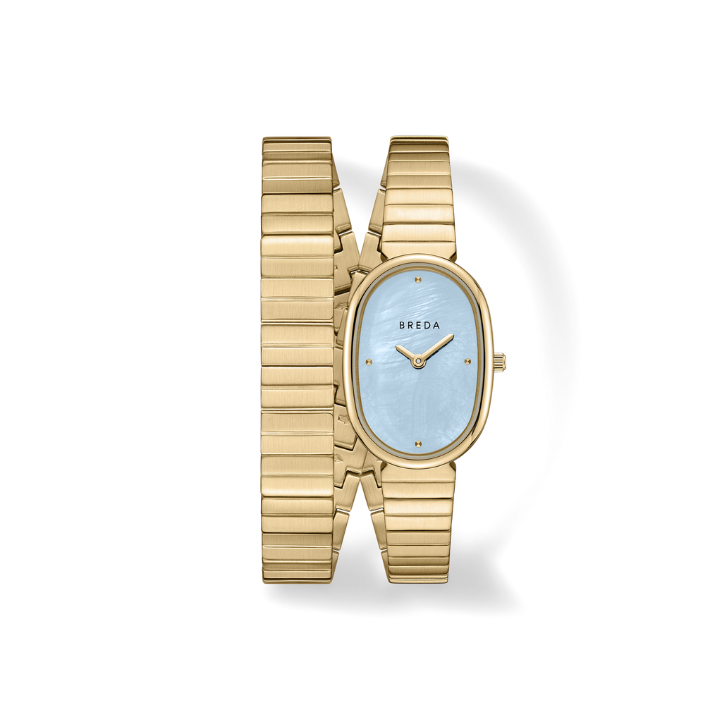 Jane (Time Choker) - Gold/Sky