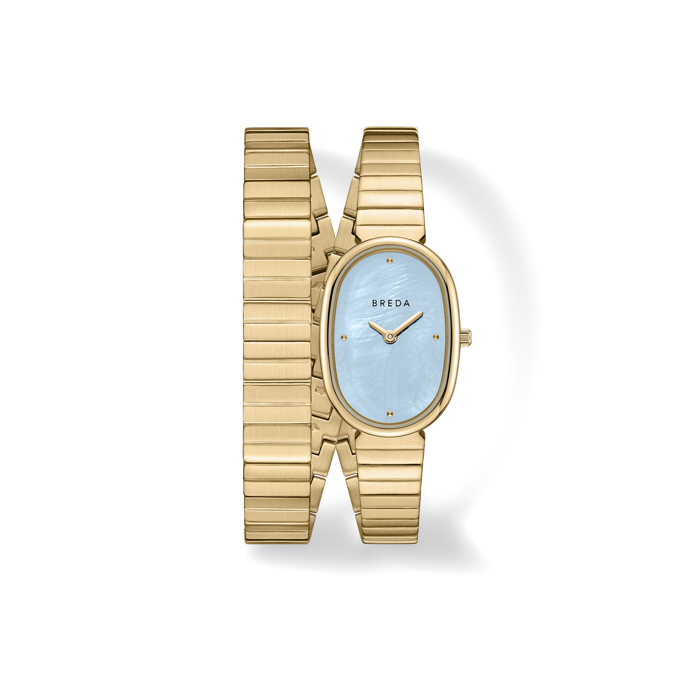 Jane (Time Choker) - Gold/Sky