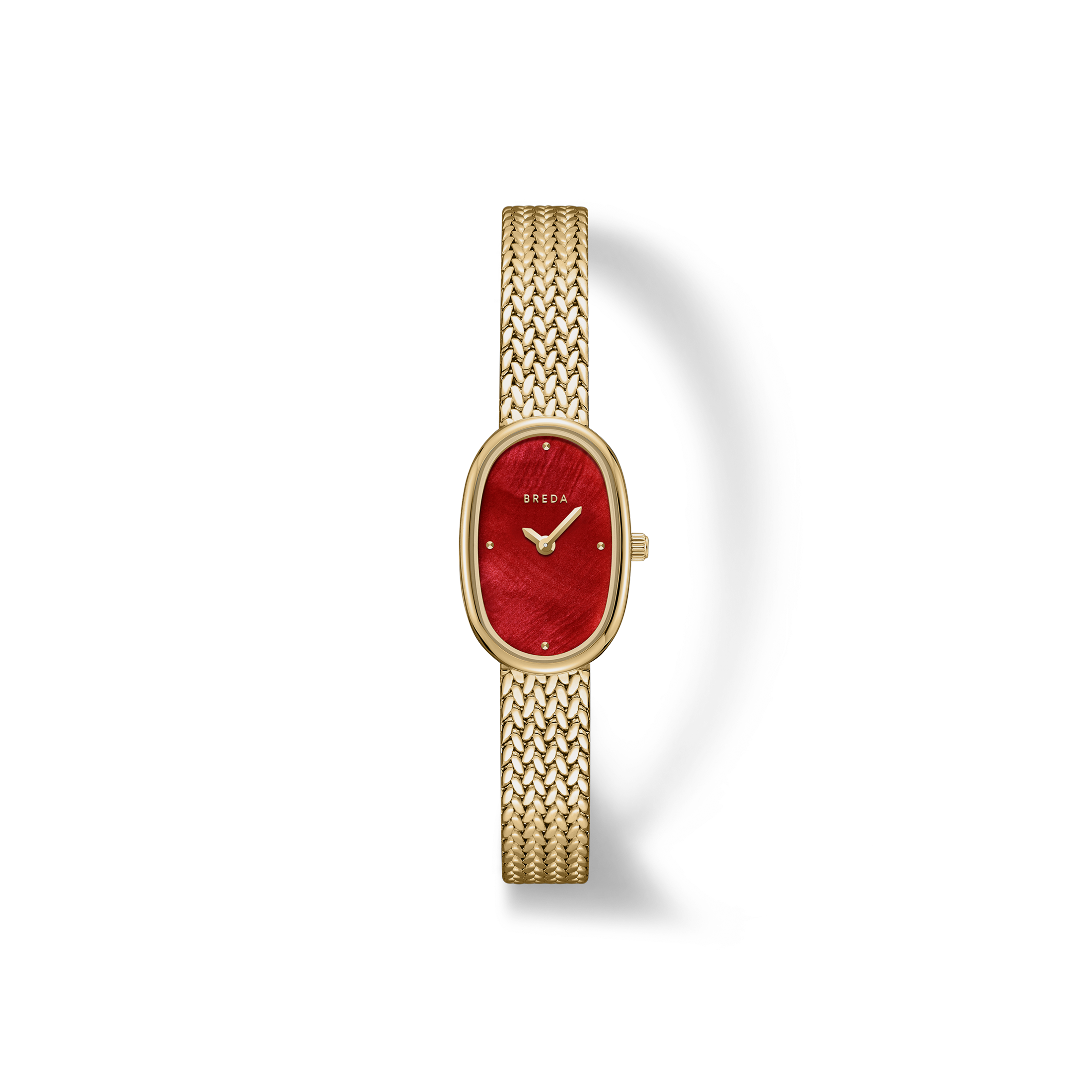 Jane (Tethered) | Small 18mm - Gold/Scarlet
