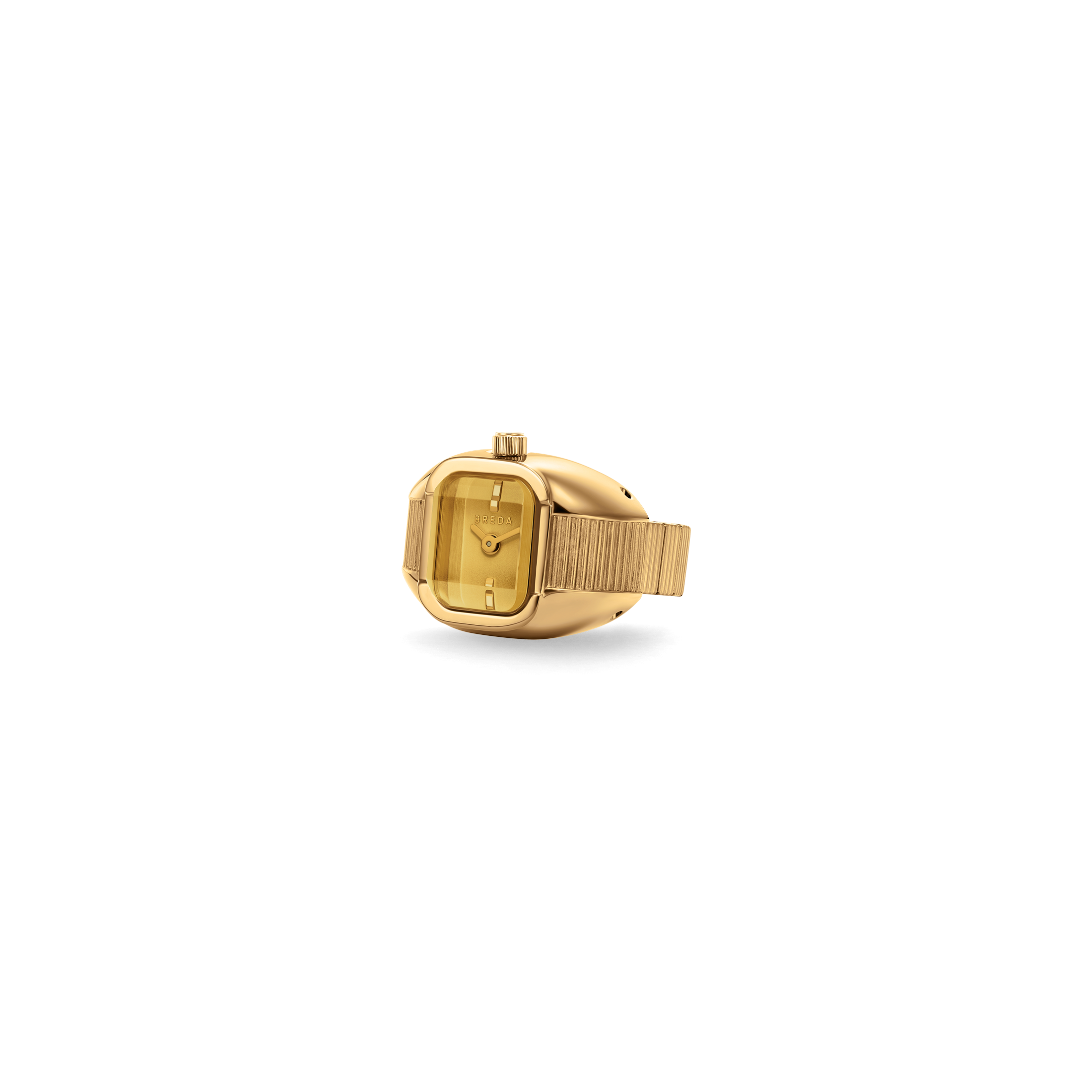 Nocturne Time Ring - Deep Gold/Amber