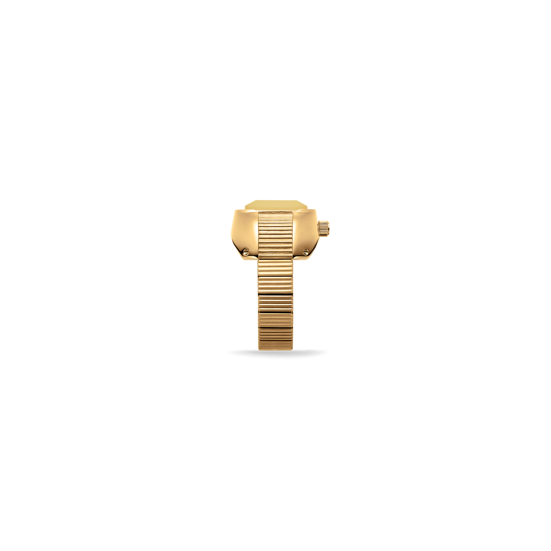 Nocturne Time Ring - Deep Gold/Amber