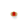 Nocturne Time Ring - Deep Gold/Flame