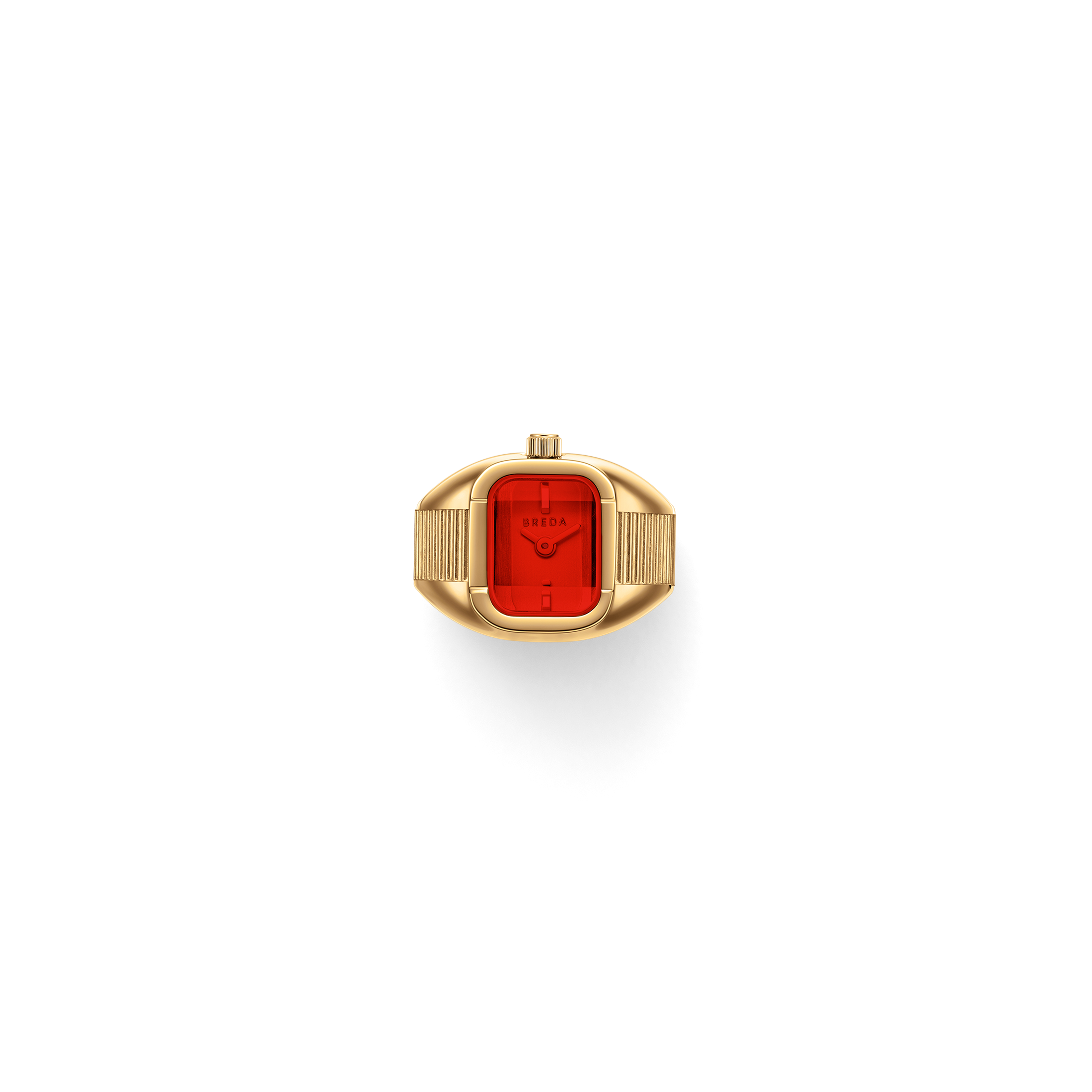 Nocturne Time Ring - Deep Gold/Flame