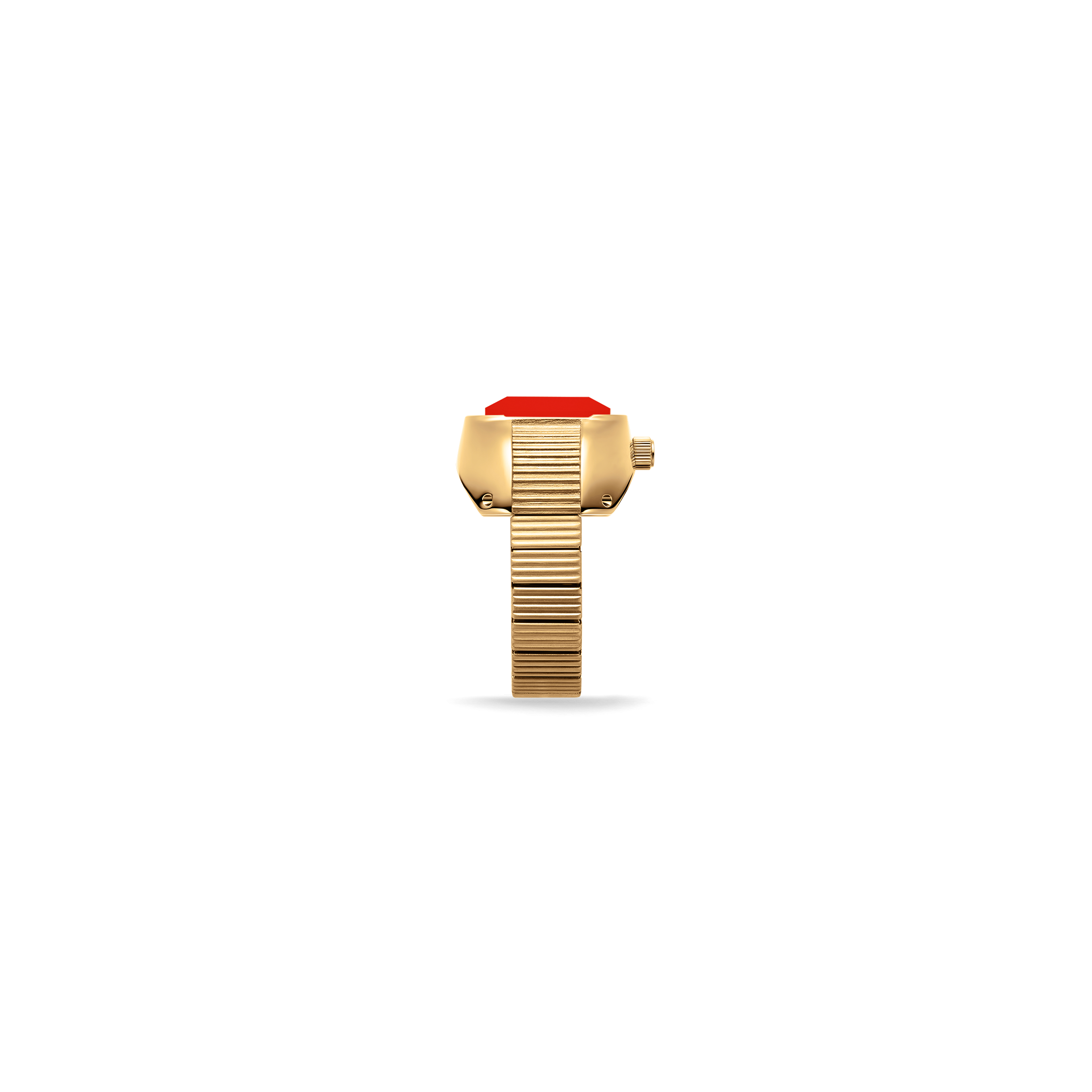 Nocturne Time Ring - Deep Gold/Flame