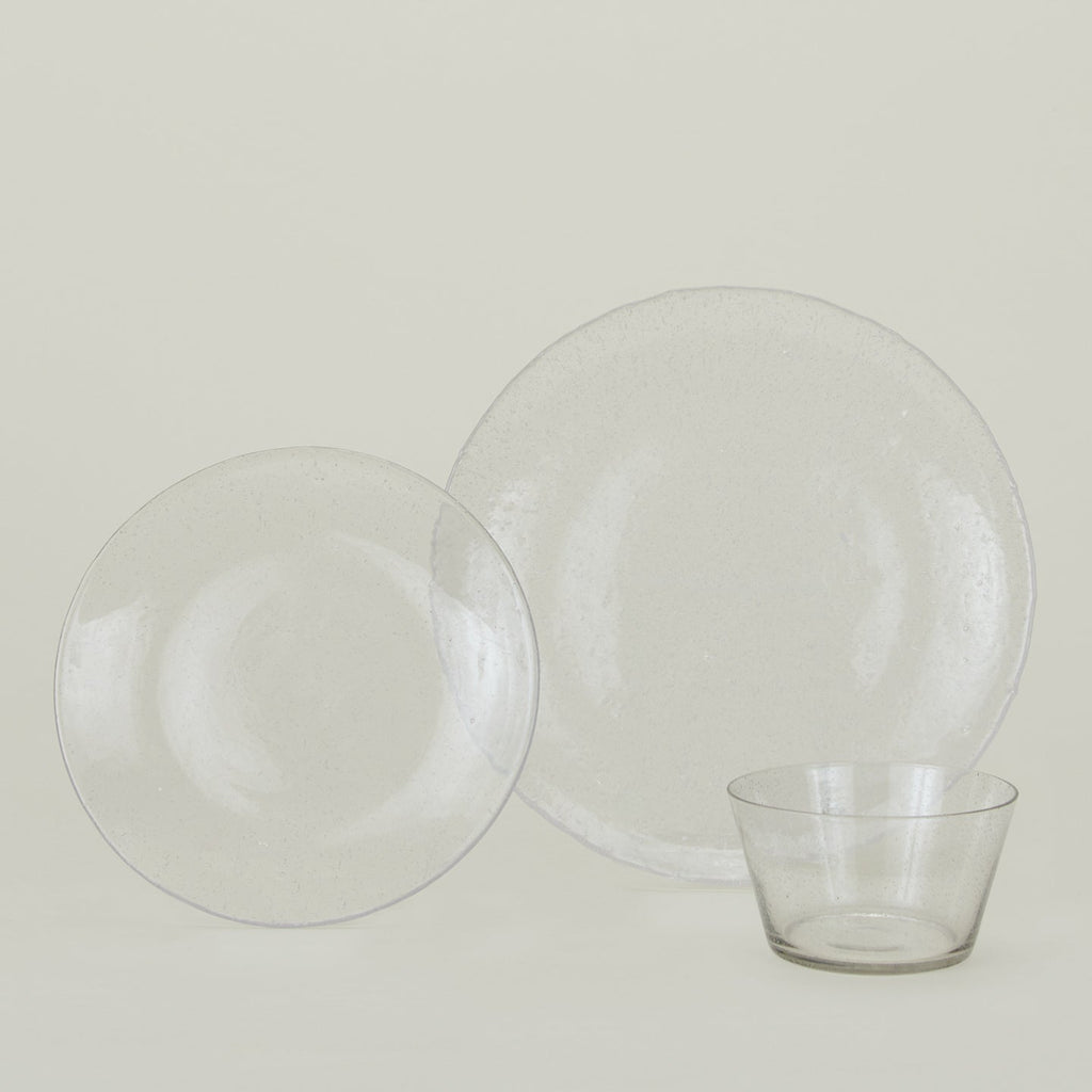 Glass Dinner Plate - Clear