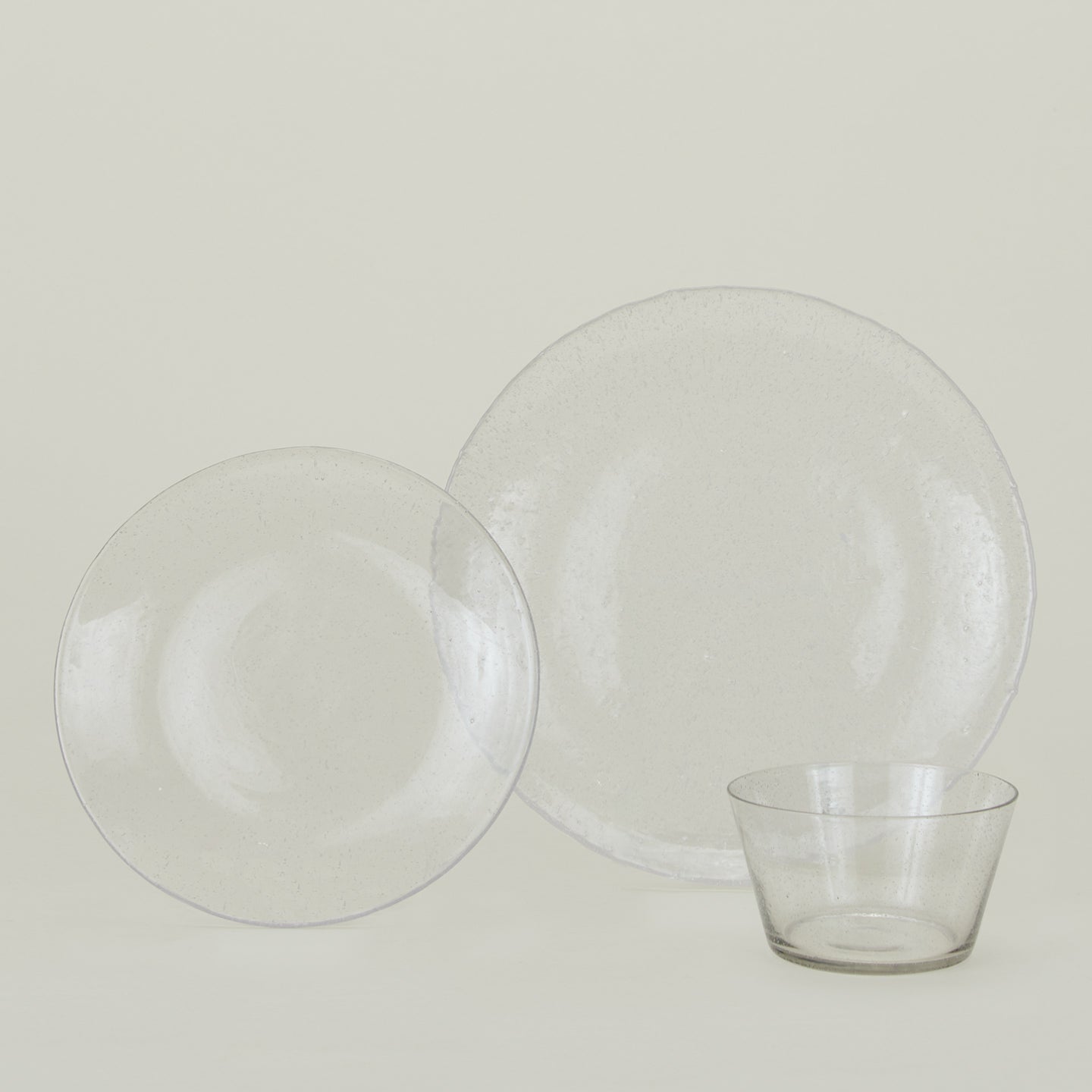 Glass Dinner Plate - Clear