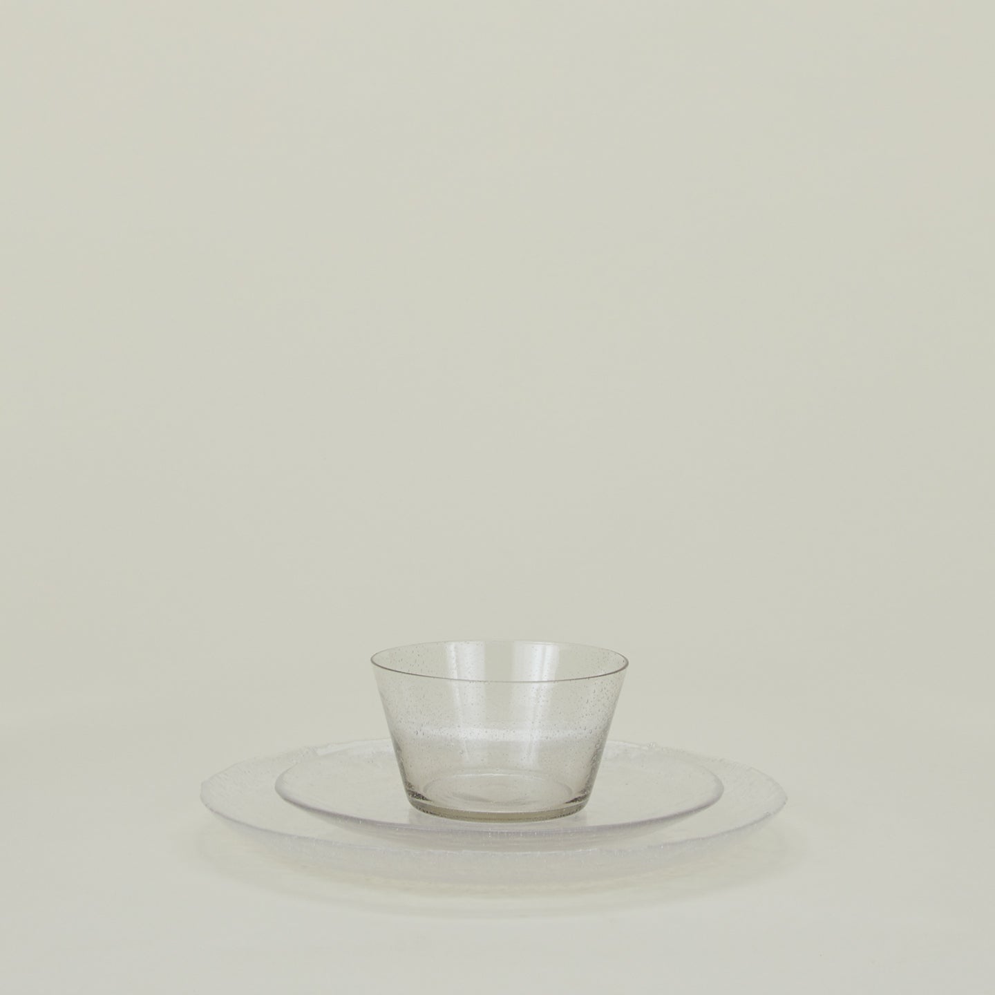 Glass Dinner Plate - Clear