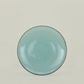 Glass Dinner Plate - Peacock