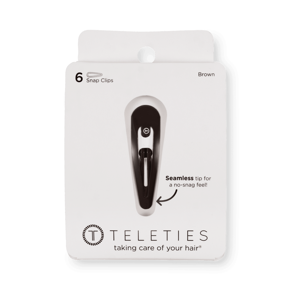 Brown Snap Clip (6Ct)