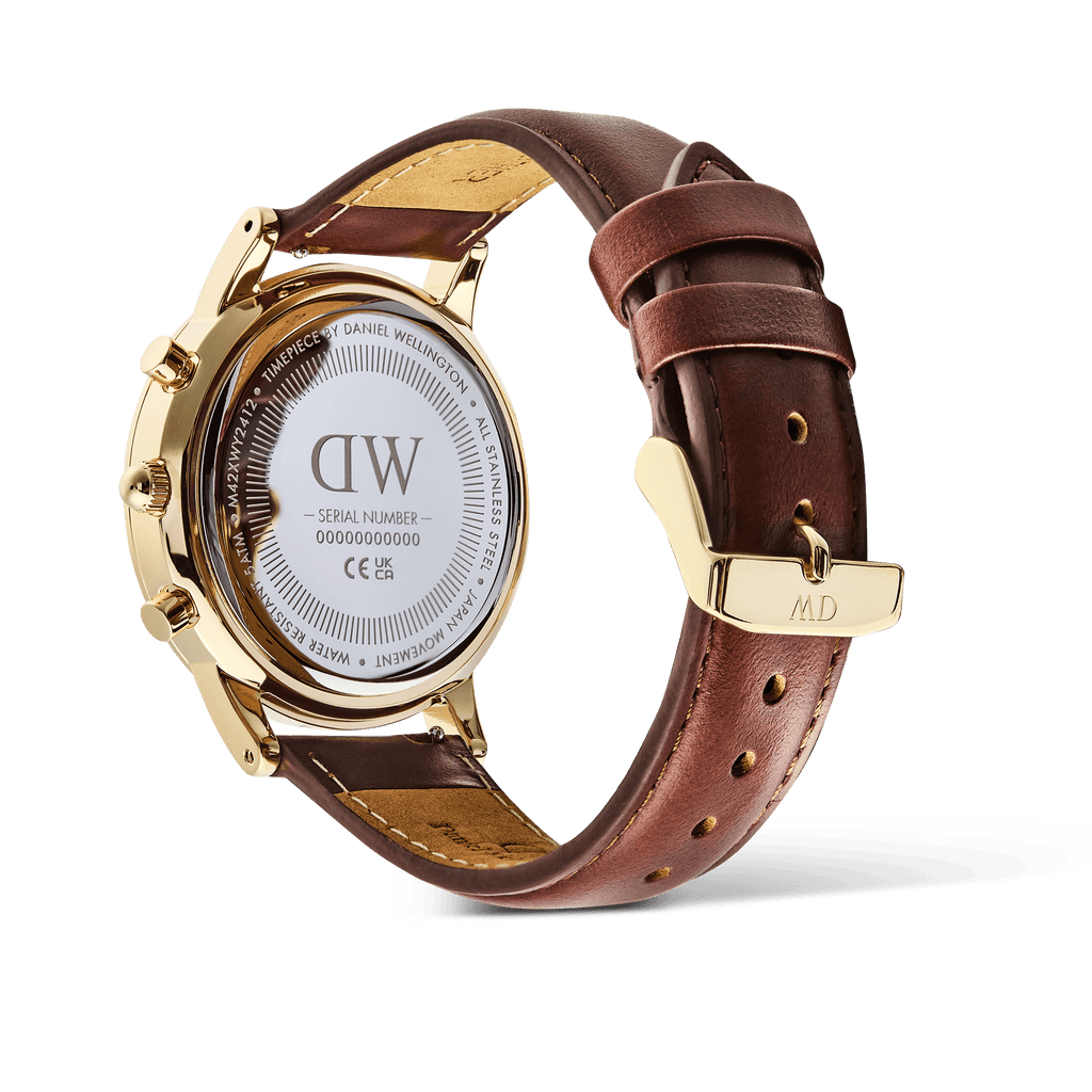 Iconic Chronograph St Mawes Arctic Panda Gold
