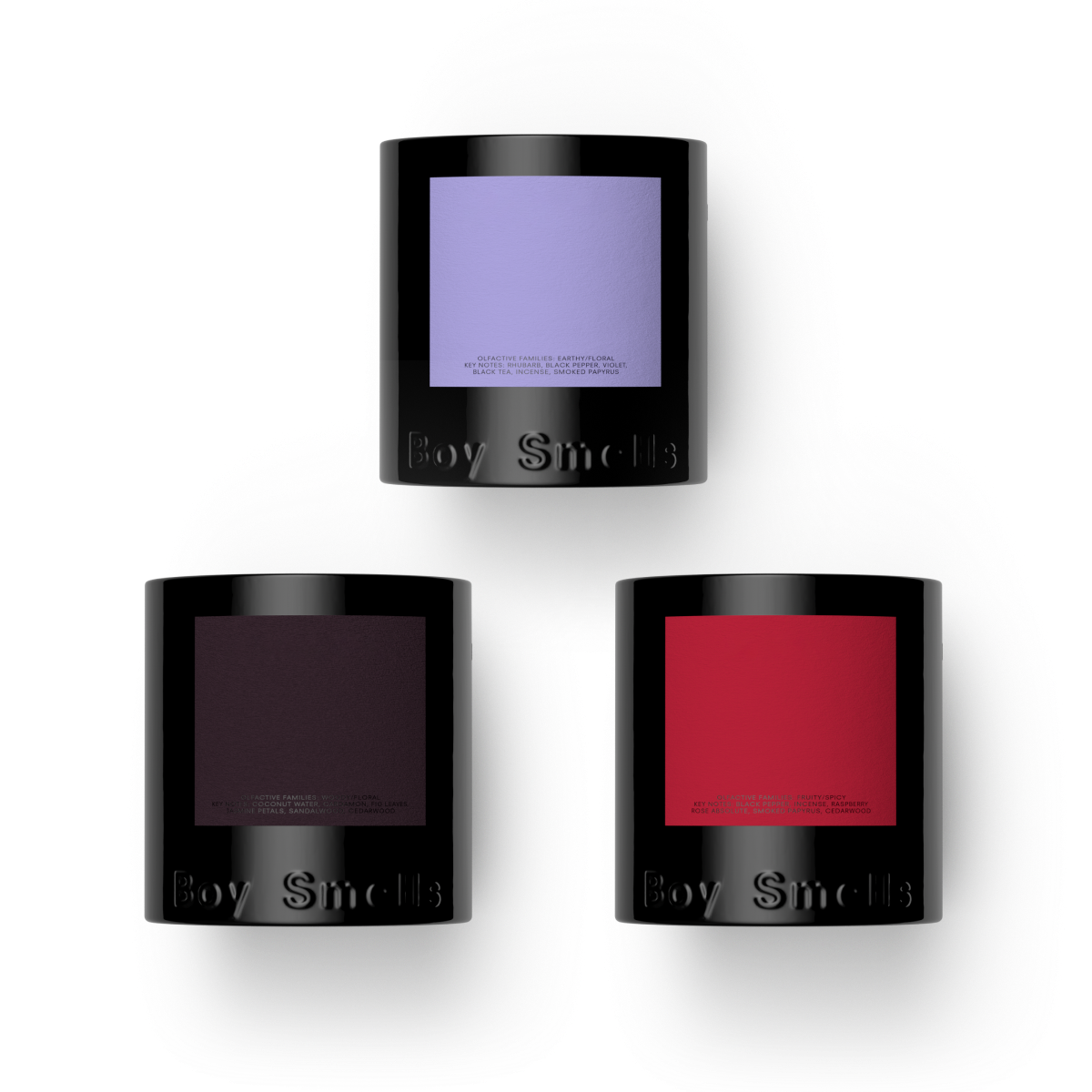 8.5 oz Candle Trio