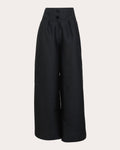 Nola Silk Wide-Leg Trousers