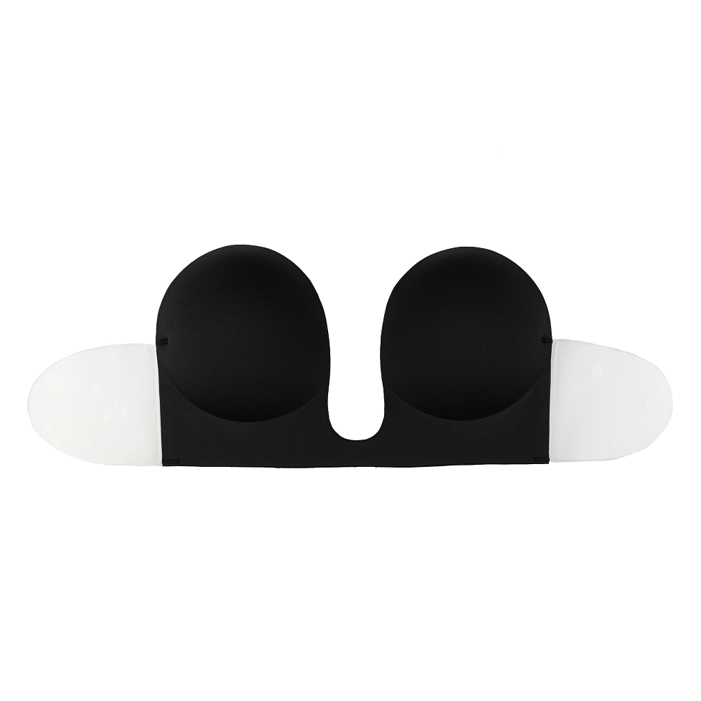 SEAMLESS U-STYLE BRA - BLACK