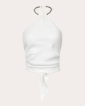 Piedra Silk Halter Top