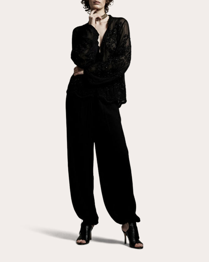 Tibbet Georgette Harem Trousers