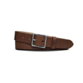 1 1/4" Center Bar Buckle Belt - Medium Brown