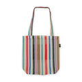 Striped Market Tote Bag
