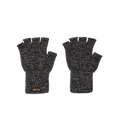 Fingerless Knit Gloves - Charcoal