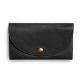 Birdy Large Snap Wallet - Black