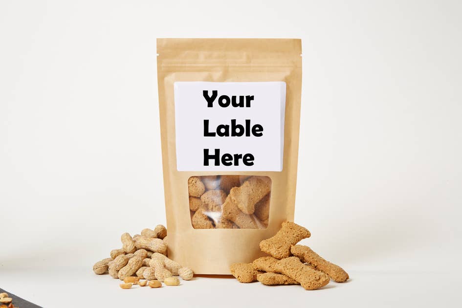 Private Label Peanut Butter All Natural Dog Treats