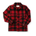 Mackinaw Wool Cruiser Jacket - Red/black Plaid