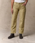 Women's Reverse Sateen Double Front Pants - Antique Khaki