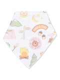 Bandana Bib, Camping Pink