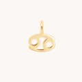Cancer Zodiac Charm 9k Gold