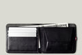 Cash Card Coin Wallet . Coal