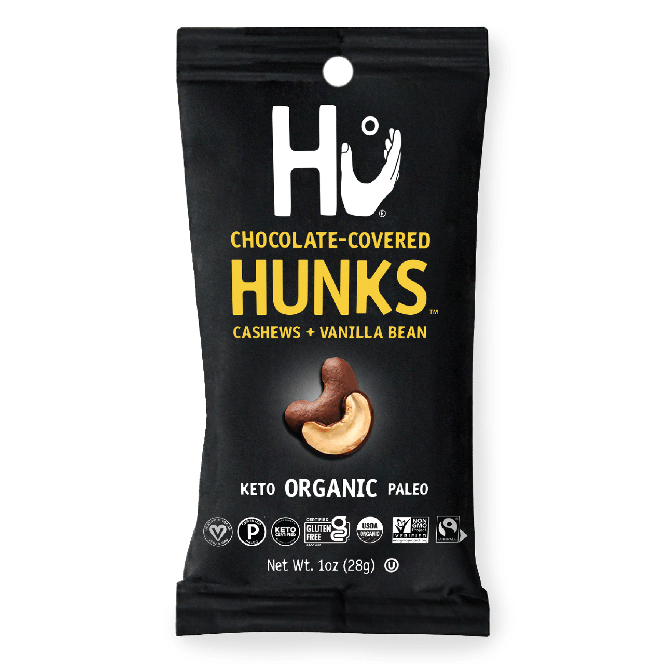 Cashews + Vanilla Bean Hunks - 1oz