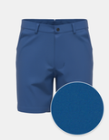 Cashmere Finish Stretch Twill Short - Cobalt Blue