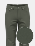 Cashmere Finish Stretch Twill Five Pocket - Moss